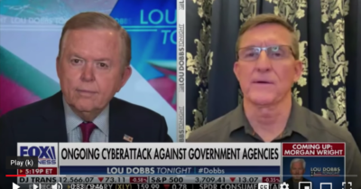 Tướng Flynn: Có bằng chứng về ảnh hưởng của nước ngoài vào hệ thống bầu cử và cuộc tấn công mạng tồi tệ SolarWinds