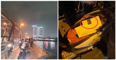 Người phụ nữ để lại kết quả siêu âm thai nhi rồi gieo mình từ cầu Long Biên