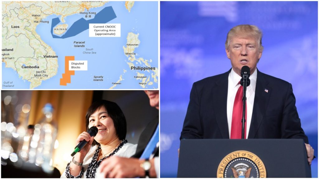 Tổng thống Mỹ Donald Trump gia tăng các động thái chống lại tham vọng của Trung Quốc ở Biển Đông