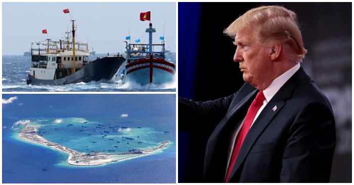 Chính quyền Trump áp dụng chế tài đối với hàng chục công ty hỗ trợ Trung Quốc bành trướng Biển Đông