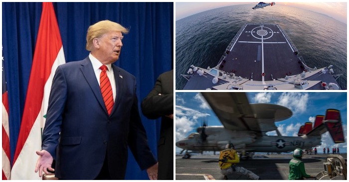 Chính quyền Tổng thống Mỹ Donald Trump gia tăng hiện diện ở Biển Đông nhằm chống lại yêu sách hàng hải của Trung Quốc