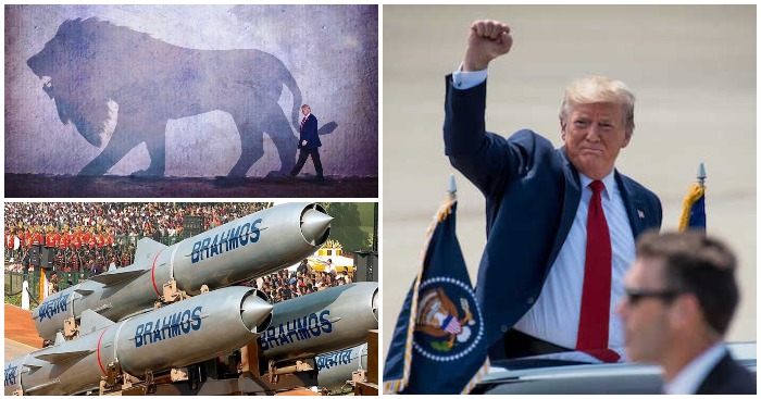 Tổng thống Mỹ Donald Trump được đánh giá là có lòng dũng cảm như sư tử