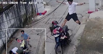 Trộm quần áo đúng ngày đầu tháng, gã đạo chích đen đủi bị chủ nhà tặng nguyên cú song phi