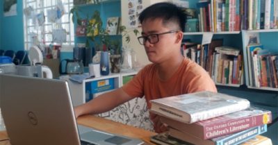 Sinh ra bị bại não nhưng Võ Thành Đạt đã vào đại học