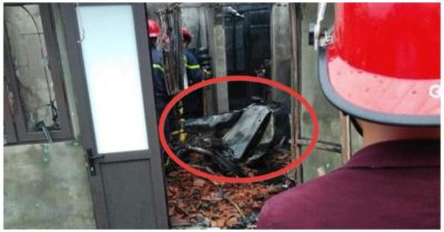 Chồng đốt xe máy gây cháy nhà, vợ bỏng nặng 70% cơ thể