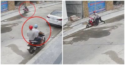 Video quên rút chìa khoá, người đàn ông bị trộm lấy mất xe cùng 50 triệu để trong cốp