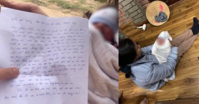 Bé trai bị bỏ ở cổng chùa giữa trời rét, dòng chữ để lại khiến người xem càng cảm thương cho cháu!