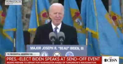 Biden đột nhiên xúc động, nói đến bản thân khi qua đời