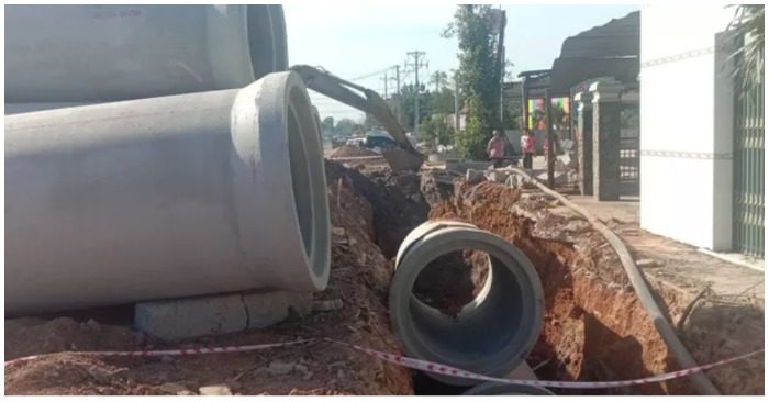 Hiện trường xảy ra tai nạn.
