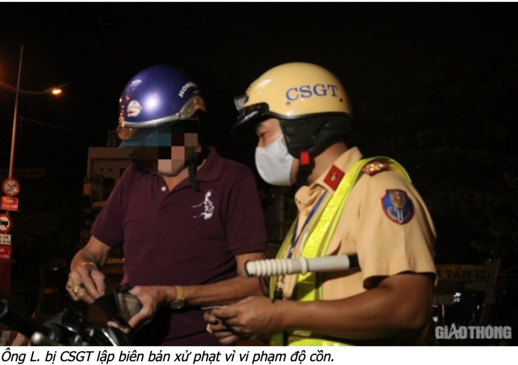 Ngoài trường hợp nhậu 3 ngày 3 đêm, CSGT đã xử phạt người vi phạm khác.