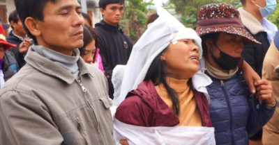 Người thân của nạn nhân vụ rơi vận thăng: ‘Mẹ con em biết sống sao, con còn quá nhỏ anh à’