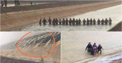 20 người nắm tay đi dọc kênh tìm bé trai 9 tuổi, xót xa khi thấy những vết cào