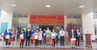 27 bệnh nhân ở Hải Dương được công bố khỏi bệnh, về nhà ăn Tết