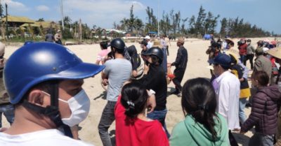 Tìm thấy nam bảo vệ xả thân cứu học sinh ở vùng biển Quảng Ngãi