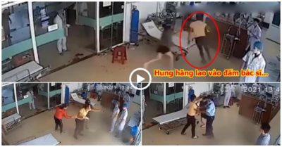 Video chỉ vì nhắc đeo khẩu trang, nam bệnh nhân náo loạn bệnh viện
