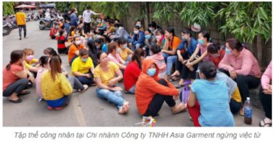 TP. HCM: Bị nợ hơn 9 tỷ tiền lương – bảo hiểm, gần 400 công nhân đình công