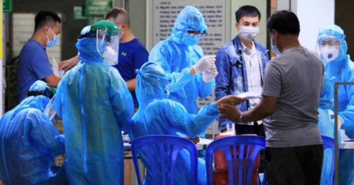 xét nghiệm sân bay Nội Bài