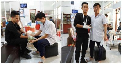 Người đàn ông cứu bé gái rơi từ tầng 12A bị rạn xương ngón tay, phải tạm nghỉ lái xe