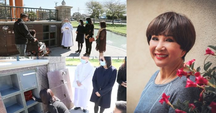 Danh ca Lệ Thu được đưa về nơi an nghỉ