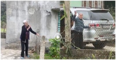 Video mẹ già 103 tuổi ra tiễn con gái 80 tuổi nghẹn ngào nói: ‘Lần này nữa thôi, lần sau về không còn mẹ’