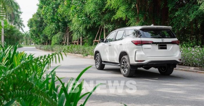 Một chiếc xe Toyota Fortuner (ảnh minh hoạ).