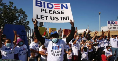 Ông Biden chi 86 triệu đôla thuê khách sạn cho người vượt biên, nhưng để Vệ binh Quốc gia ngủ bãi xe