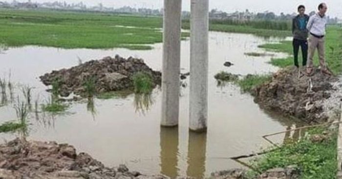 Nơi phát hiện thi thể 2 cháu nhỏ.
