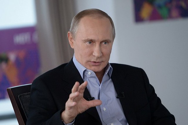 Tổng thống Nga Vladimir Putin (ảnh: Flickr).