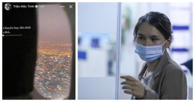 Vợ Hùng Dũng bay từ Hà Nội vào TP. HCM trong đêm: Chuyến bay dài nhất cuộc đời