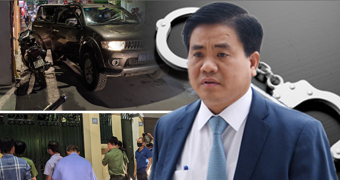 Ông Vũ Đức Chung, nguyên Chủ tịch UBND TP. Hà Nội bị khởi tố theo 3 vụ án hình sự (ảnh chụp màn hình báo Văn hóa Doanh nghiệp).
