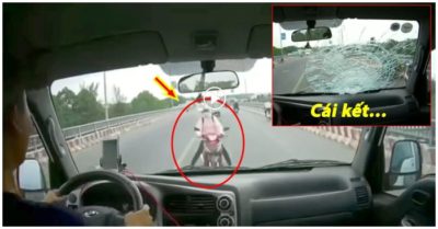 Video khoảnh khắc cô gái lấn làn lao thẳng vào đầu xe tải