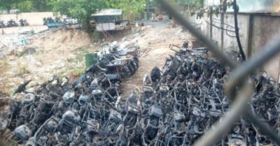 Nguyên nhân cháy bãi giữ xe vi phạm ở TP. Thủ Đức