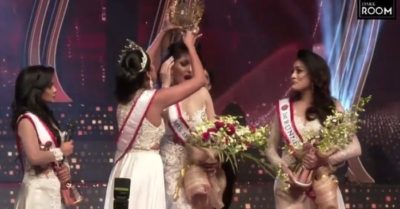 Video tân hoa hậu bị người tiền nhiệm giật phăng vương miện ngay phút đăng quang