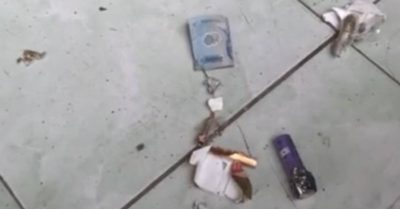 Bao thuốc lá lạ phát nổ khiến một người bị thương