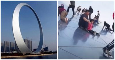 Video: Công trình 17 triệu USD của Trung Quốc biến thành cầu trượt trẻ em