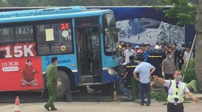 Hiện trường vụ tai nạn