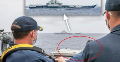 Thuyền trưởng tàu chiến Mỹ gác chân thảnh thơi theo dõi tàu sân bay Trung Quốc trên Biển Hoa Đông