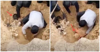 Video: Người dân dùng tay moi cát, cứu 2 cậu bé bị vùi lấp khi đang chơi đùa