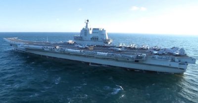 Trung Quốc tuyên bố tàu sân bay Sơn Đông vừa tập trận ở Biển Đông