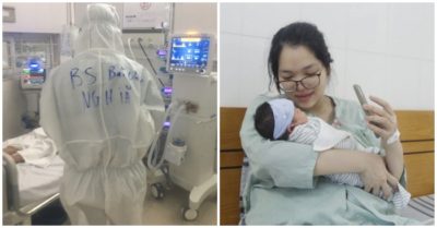 Bác sĩ ở tâm dịch Bắc Giang gặp con gái mới sinh qua điện thoại: ‘Bố xin lỗi con’
