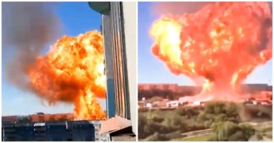 Video Cháy nổ kinh hoàng tại trạm xăng, 33 người bị thương