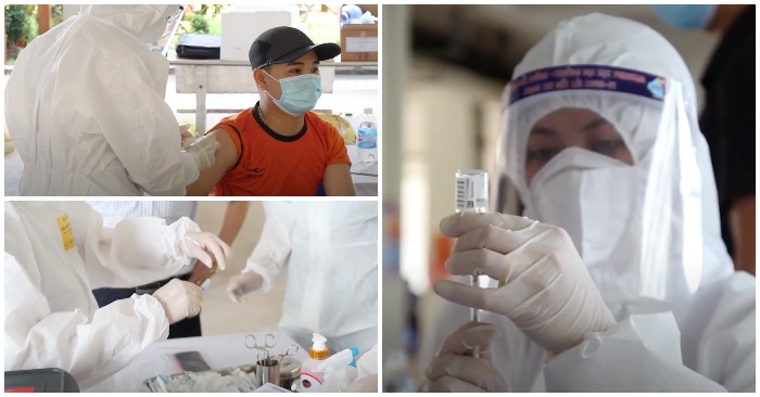 Việt Nam nằm trong danh sách được ưu tiên nhận vắc xin từ Mỹ (ảnh ghép từ Youtube).