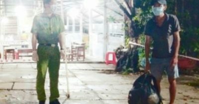 Mất việc do Covid-19, anh thợ hồ đi bộ 4 ngày từ Bình Phước về Cà Mau