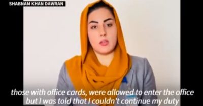 Nữ biên tập viên Afghanistan tố Taliban cấm cô làm việc tại đài truyền hình