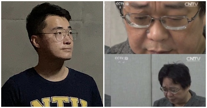 Cơ quan quản lý truyền thông Anh Quốc phạt công ty sở hữu 2 đài truyền hình Trung Quốc vì vi phạm quyền riêng tư; trong đó có liên quan đến trường hợp của ông Trịnh Văn Kiệt (bên trái) và ông Quế Mẫn Hải (ảnh: Flickr/chụp màn hình).