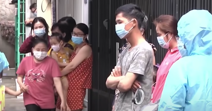 Sáng 14/8/2021 Đồng Nai thông báo tỉnh có thêm 1.100 ca nhiễm Covid-19 mới (ảnh chụp màn hình video Youtube).