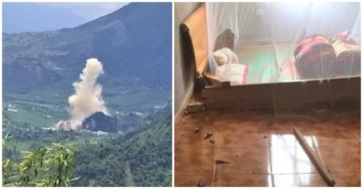 Hơn 60 nhà dân hư hỏng, 2 người bị thương sau vụ tiêu hủy 700kg vật nổ ở Lai Châu