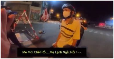 Đôi vợ chồng xin qua chốt kiểm dịch giữa đêm và đoạn ghi âm: ‘Mẹ mới mất rồi, mẹ lạnh ngắt rồi’