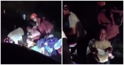 Video: Người bố cầm lái chở cả nhà đi hơn 1000km; ‘không thể chống chân để đỡ xe được nữa’