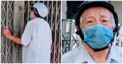 Video cụ ông bất lực không mua nổi 1kg gạo: ‘Giúp cụ một chút đi, ở nhà hết gạo ăn rồi…’